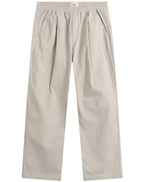 Folk Drawcord Loose Trouser - Natural