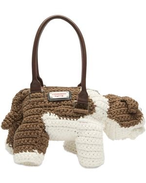 Charles Jeffrey Bulldog Bag - Brown