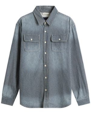 thisisneverthat Hickory Denim Shirt - Blue