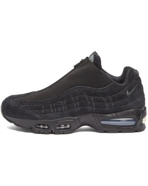 Nike Air Max 95 Big Bubble Zip Trainers - Black