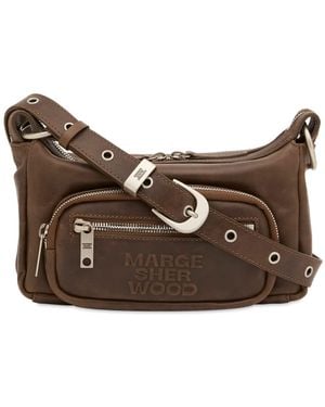 Marge Sherwood Outpocket Hobo Mini Bag - Brown