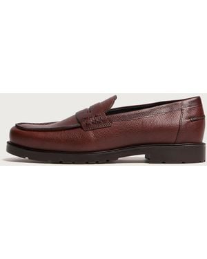 Kleman Escale Grain Loafer - Brown