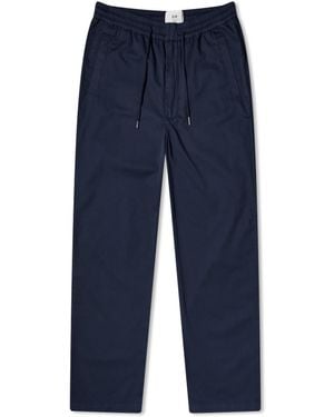 Folk Drawcord Pants - Blue
