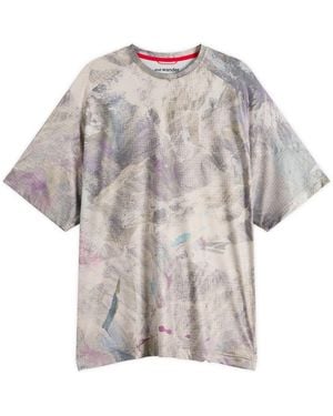 and wander X Altra Graphic T-Shirt - Grey