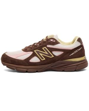 New Balance 990 V4 Sneaker - Brown