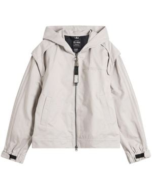 adidas X Bad Bunny X Zip Up Hoodie - Grey