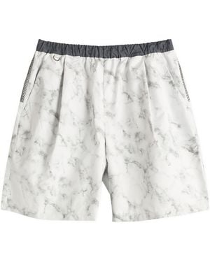 Uniform Experiment Marble Tech Shorts - Blue