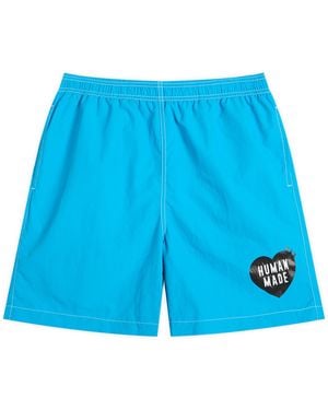 Human Made Heart Swim Shorts - Blue