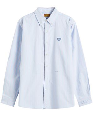 Human Made Striped Oxford Shirt - Blue