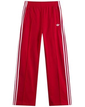 adidas Firebird Loose Track Pant - Red