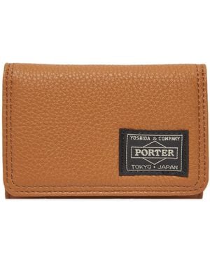 Porter-Yoshida and Co Calm Card Case - Brown