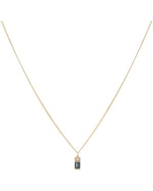 Miansai Everett London Topaz Pendant Necklace - Metallic