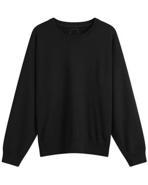 Visvim Jumbo Sb Crew Sweat - Black