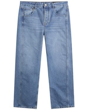Jacquemus Wash Denim Jeans - Blue