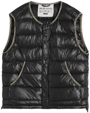 KA_YO_Prototype Lightweight Down Vest - Black