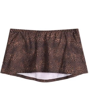Fruity Booty Shania Swim Skirt - Brown