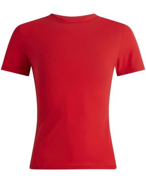 Skims Fits Everybody Short Sleeve T-Shirt - Red