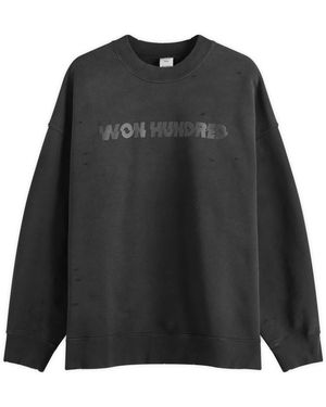 Won Hundred Jalen Crew Sweatshirt - Black