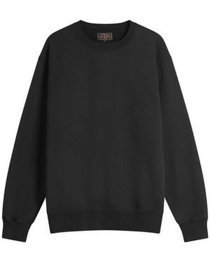 Beams Plus Crew Sweatshirt - Black