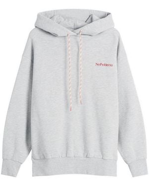 No Problemo Mini Problemo Hoodie - White