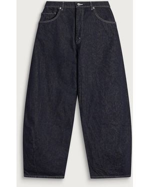 Comme des Garçons Cotton Reative Wide Leg Jeans - Blue