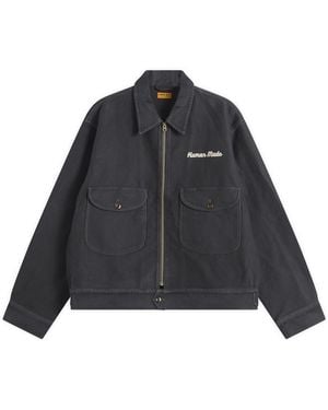 Human Made Zip Work Jacket - Black