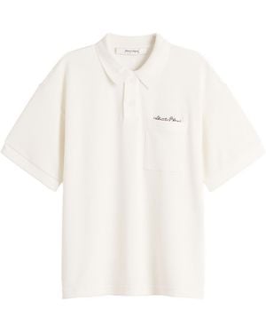 About Blank Script Polo - White