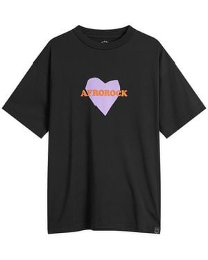 TGB Afro Rock Love T-Shirt - Black
