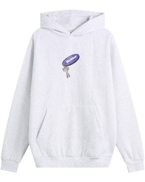 Butter Goods Key Chain Hoodie - White