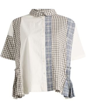 STORY mfg. Precious Patchwork Wren Top - Multicolour