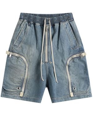 Rick Owens Bauhaus Denim Pods - Blue