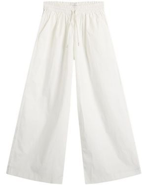 St. Agni Everyday Drawstring Trousers - White