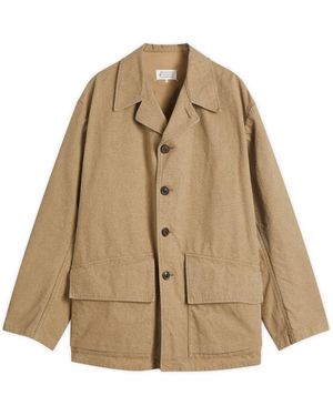 Maison Margiela Cotton Chore Jacket - Natural