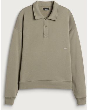 END. Signature Fleece Polo - Green