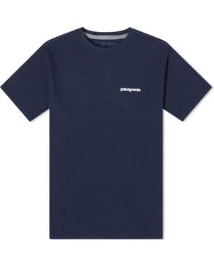 Patagonia P-6 Logo Responsibili-Tee - Blue