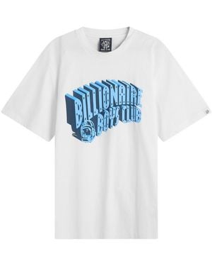 BBCICECREAM 3D Arch Logo T-Shirt - Blue