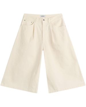 Agolde 80's Gaucho Shorts - Natural