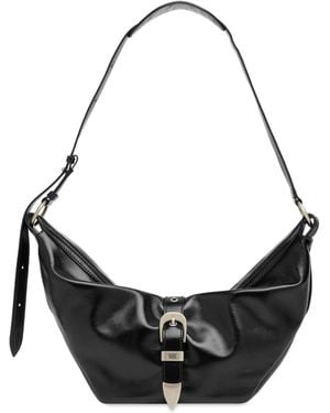 Marge Sherwood Belted Hobo Medium Bag - Black