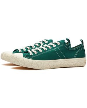 YMC Low Trainers - Green