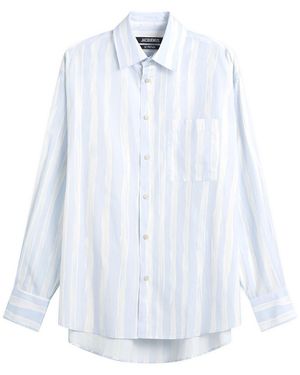 Jacquemus Camargue Stripe Shirt - White