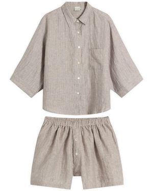 Deiji Studios 03 Linen Set - Gray