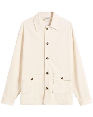 Drole de Monsieur Drole De Monsieur Corduroy Overshirt - Natural