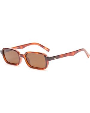 Le Specs Pilferer Sunglasses - Brown
