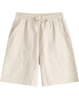 Service Works Poplin Chef Shorts - Natural