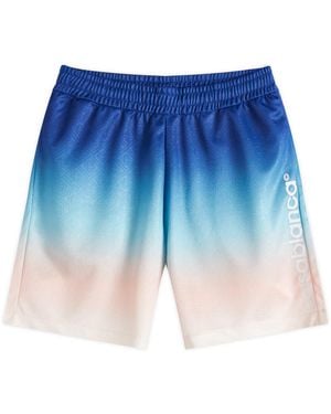 CASABLANCA Football Shorts - Blue
