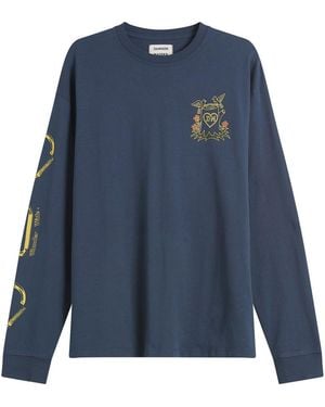 Damson Madder The Rambler Top - Blue