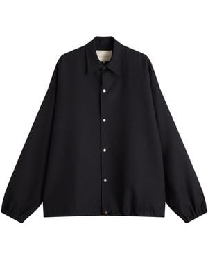 Studio Nicholson Wool Coach Jacket - Black
