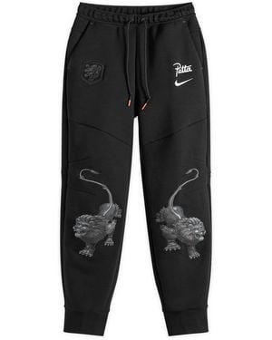 Nike X Patta Netherlands Tech Fleece Track Pant - Black