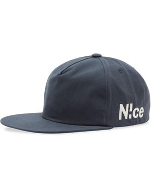 N!CE Side Logo Cap - Blue