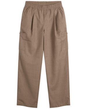 Dime Cargo Dressed Trousers - Brown